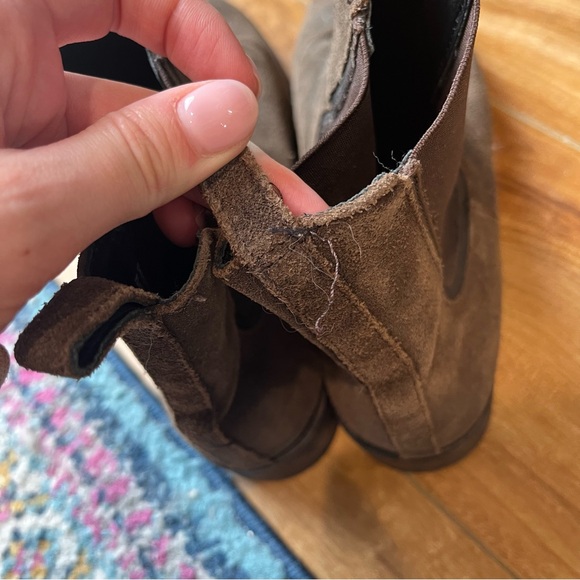 Thursday Boot Company Duchess Boot in Dark Olive Suede Size 8 - Picture 6 of 16